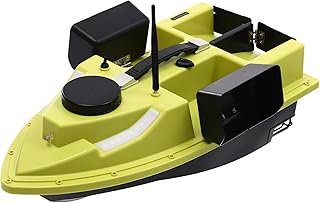 Futterboot RC Boot Köderboot Angeln Echolot Angeln Futterboot RC Karpfenangeln Köderboot,Angeln KöDer Boot Mit GPS Fischfinder +Fernsteuerung（Grün）