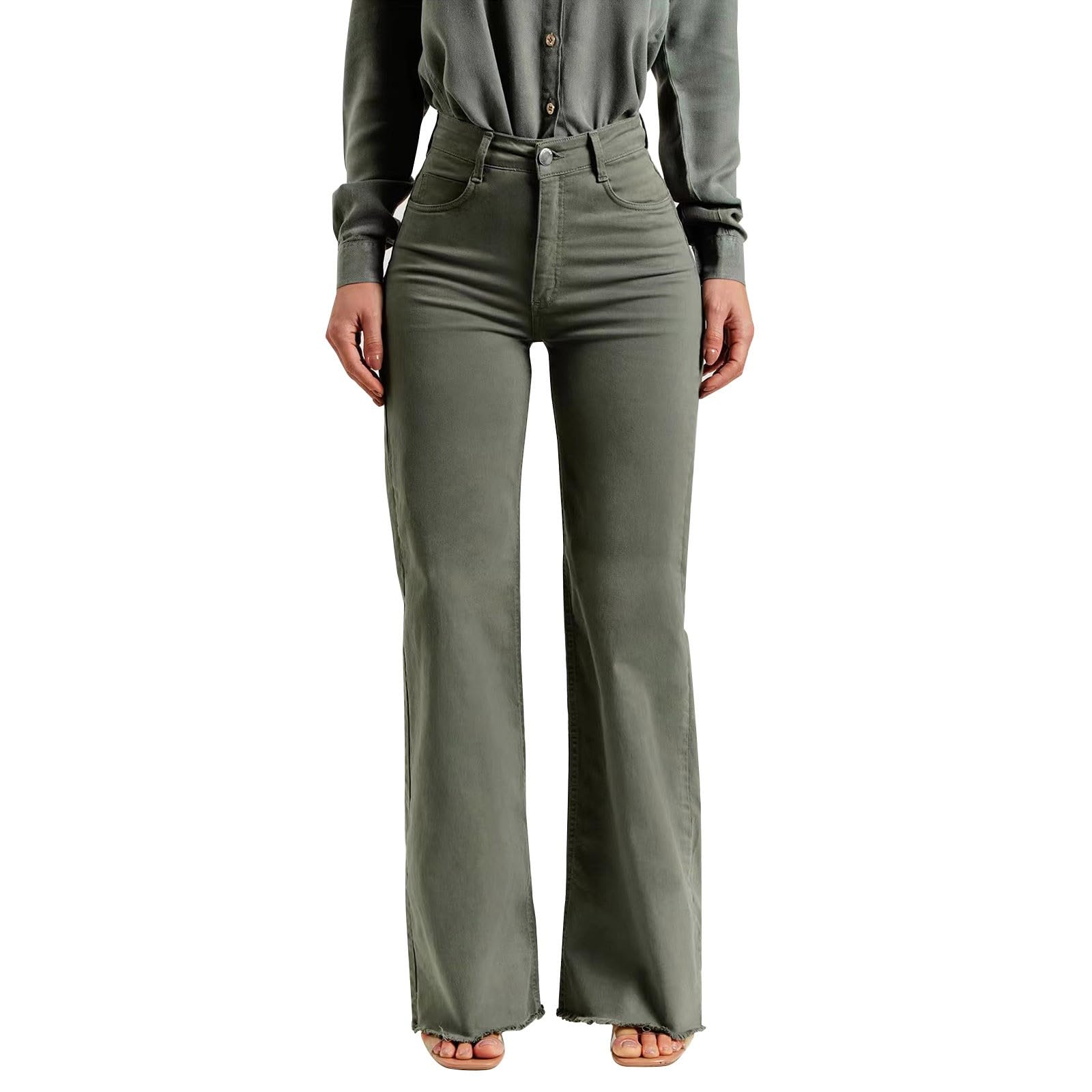 Jeans da donna a vita alta, skinny, pantaloni per il tempo libero, pantaloni in denim, pantaloni estivi da donna, lunghi per attività all'aria aperta, comodi pantaloni boyfriend, jeans slim