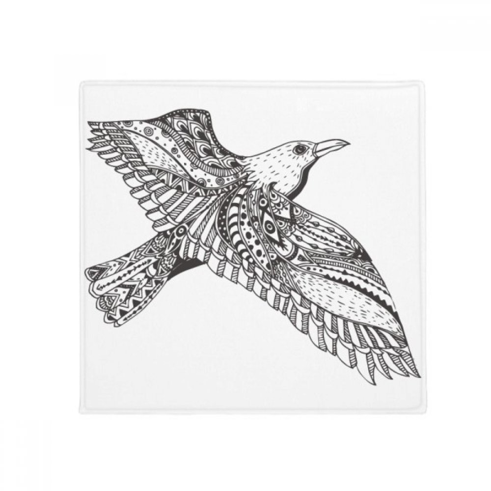 Pet mat oiseaux volant tapis de cuisine antidérapant multicolore 50x50cm