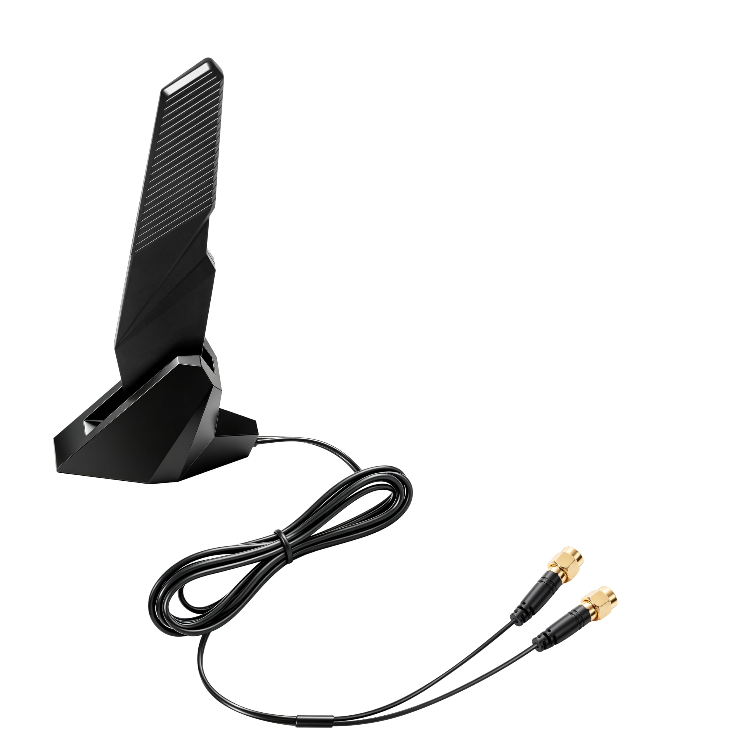 Antenne Externe WiFi 7 WiFi 6E Tri-Band avec Connecteur RP-SMA pour ASUS, Gigabyte Aorus Gaming Carte mère PCIe