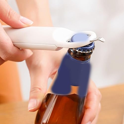 Miniatura 9 de Haofy Tornillo ajustable de acero inoxidable 3 en 1 multifuncional retráctil para abrebotellas, abridor de botellas, herramienta auxiliar de