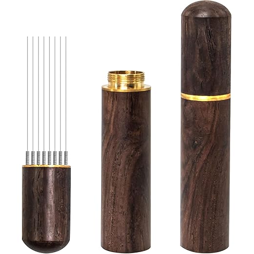 ACHARAJ Espresso Coffee Stirrer Pin Tamper 6 Needles Ground