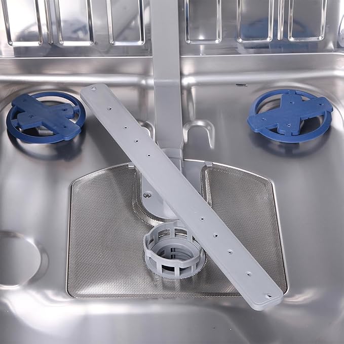 Lavavajillas empotrable KOSTCH de 24 pulgadas con 8 programas de lavado y 4 opciones de secado, capacidad para 15 servicios, manija de acero inoxidable miniatura 8