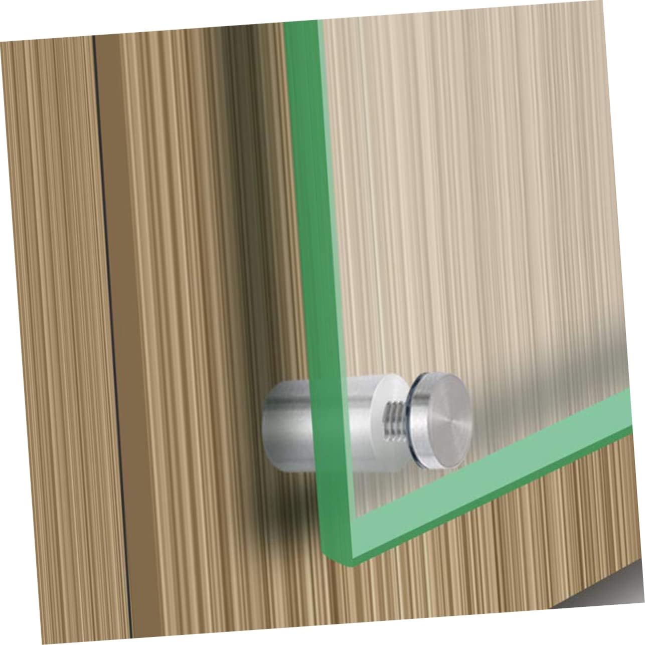 Cabilock 48pcs Stainless Steel Standoff Screws Standoffs for Wall Mounting Sign Mounting Nails