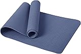 Good Nite Tapis de Yoga de Gymnastique de Exercice Fitness Tapis Fitness Antidérapant de Sport de Pilates avec Sangle de Transport 183 x 61 x 0,6 cm(Marine) - 1