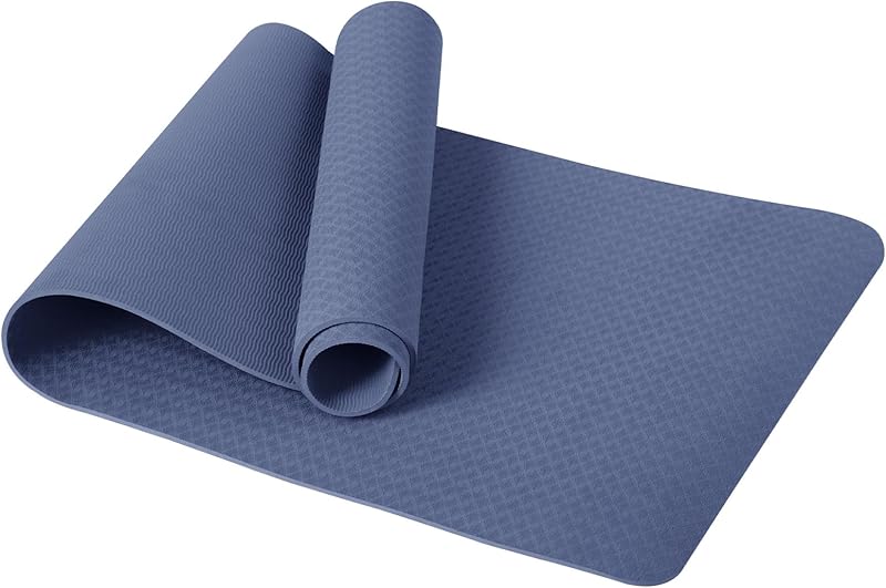 Good Nite Tapis de Yoga de Gymnastique de Exercice Fitness Tapis Fitness Antidérapant de Sport de Pilates avec Sangle de Transport 183 x 61 x 0,6 cm