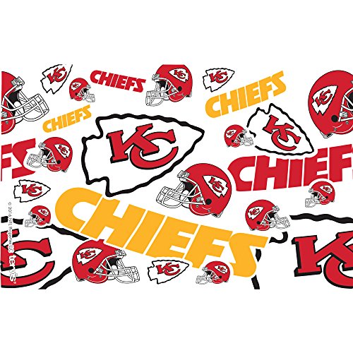 Image of Tervis Made in USA Double Walled NFL Kansas City Chiefs Insulated Tumbler Cup Keeps Drinks Cold & Hot, 16oz, All Over