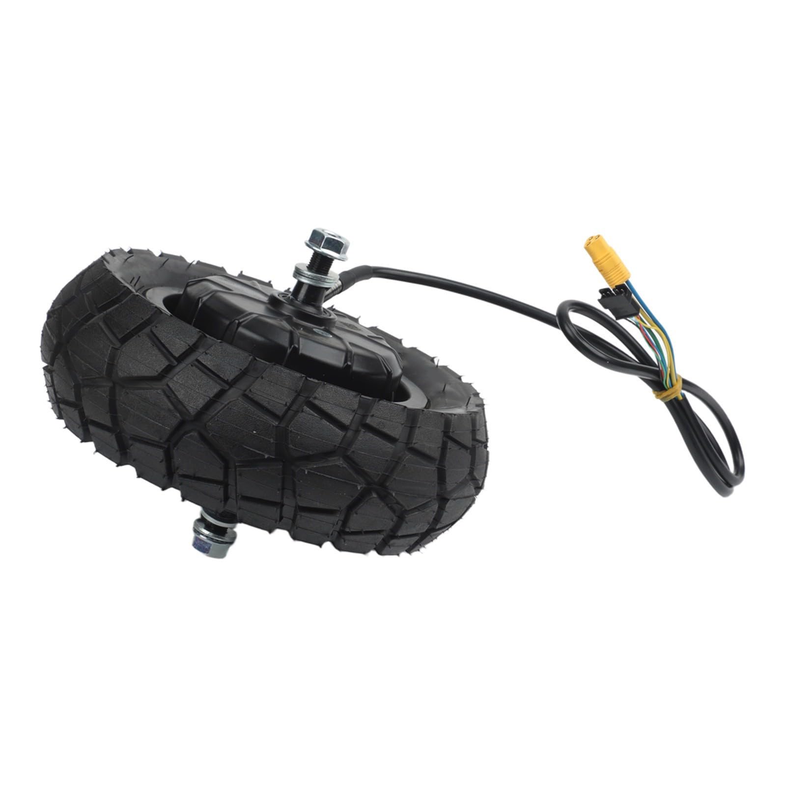 Ersatz für Kukirin G2 für Pro DB Elektroroller, passend für 48 V 600 W Modelle mit Oxin 9 x 30-55 schlauchlosen Reifen, Basis aus Aluminiumlegierung, für schwarze Komfortsattel für Erwachsene