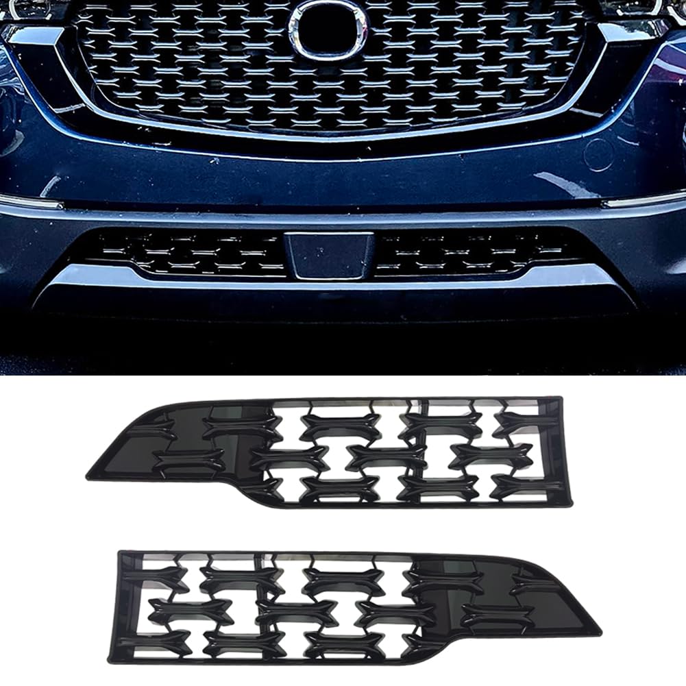 AOKIO Compatible with Mazda CX50 Accessories 2025 2024 2023 Front Grille Inserts Bumper Grill Guard Molding Trim (Glossy Black Not for CX5)