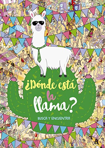 Portada de ¿Dónde está la llama? Busca y encuentra