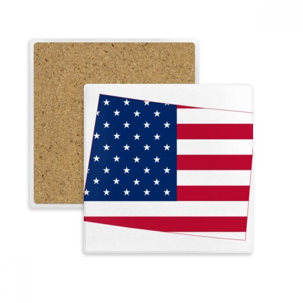 Coaster Porte de Pierre Wyoming Stripes Drapeau Finition Soignée