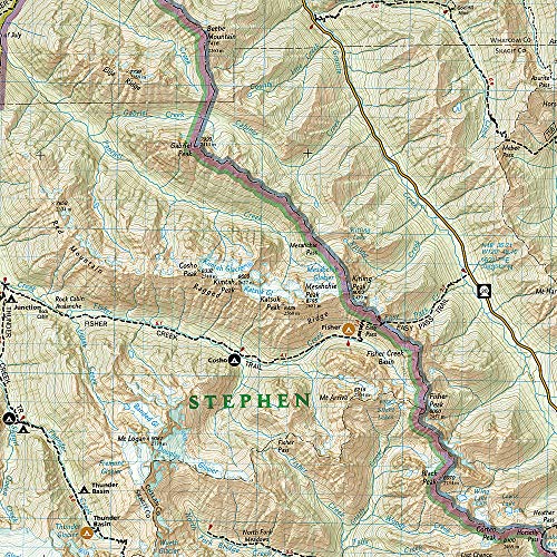 North Cascades National Park Map (National Geographic Trails Illustrated Map, 223) #TOP1