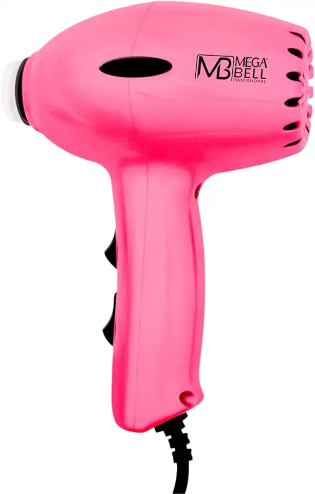 Lixa Elétrica Pedicuro Mega Bell Compact Pink 12 Lixas 127V