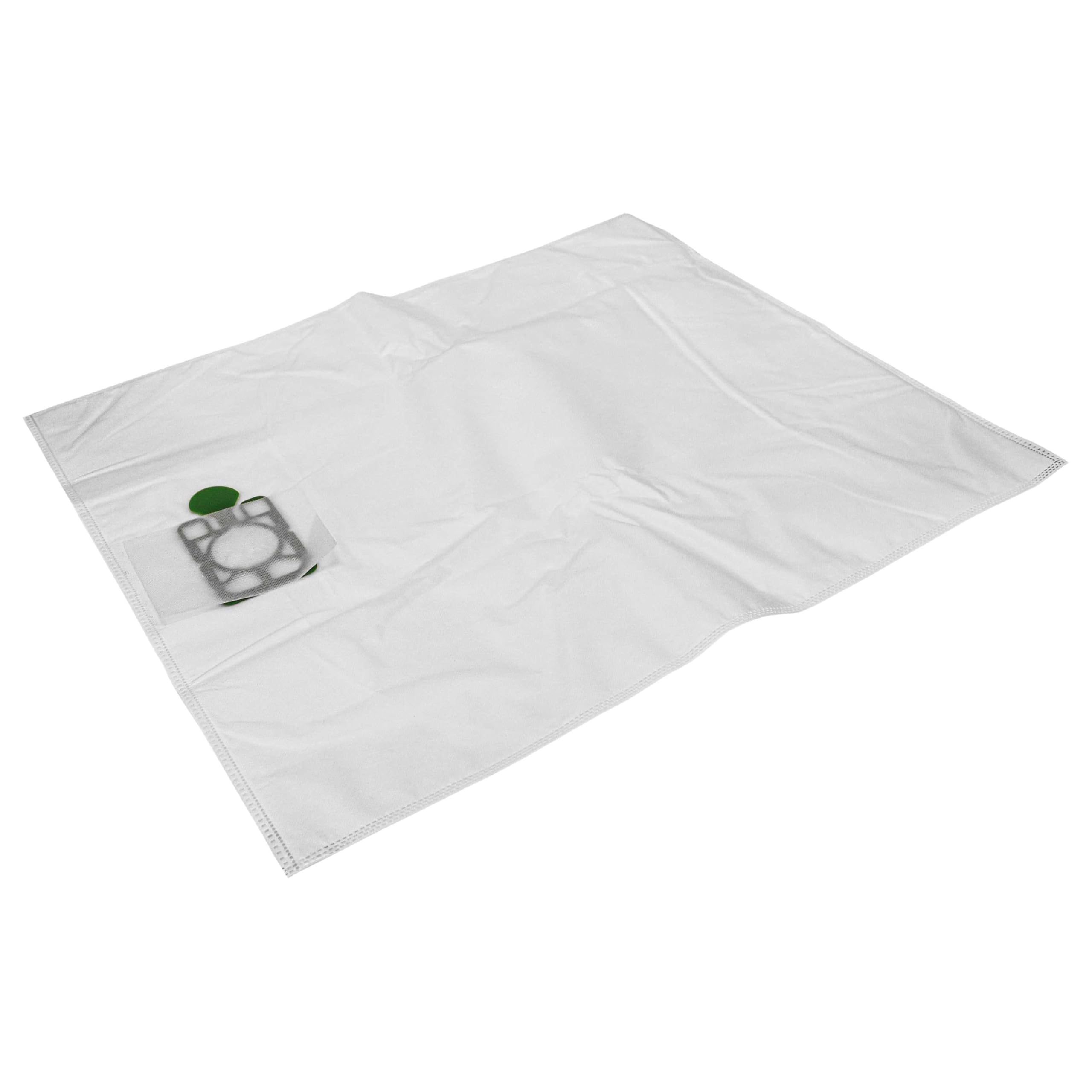 Vhbw 10 Sacchetti Per Aspirapolvere In Microfibra – Sostituiscono Numatic NVM-2BH, 604016 – 43x43 Cm, Bianco, Alta Filtrazione - 2