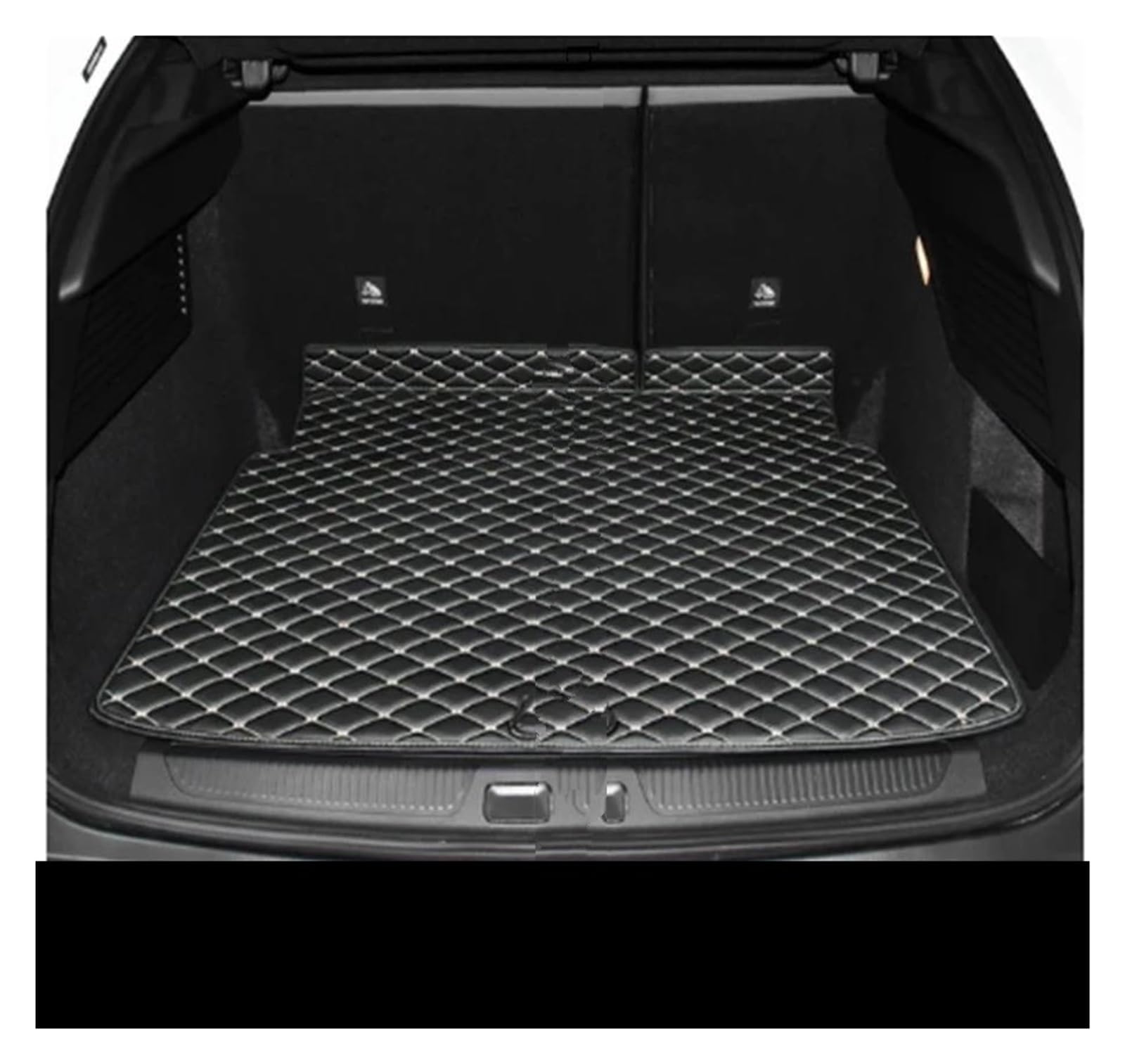 Alfombrilla Maletero para Citroen C5X 2022-2025 Alfombrilla Principal para Maletero Coche Personalizada Cubierta Protectora Antideslizante Impermeable Cubeta(Beige Negro)