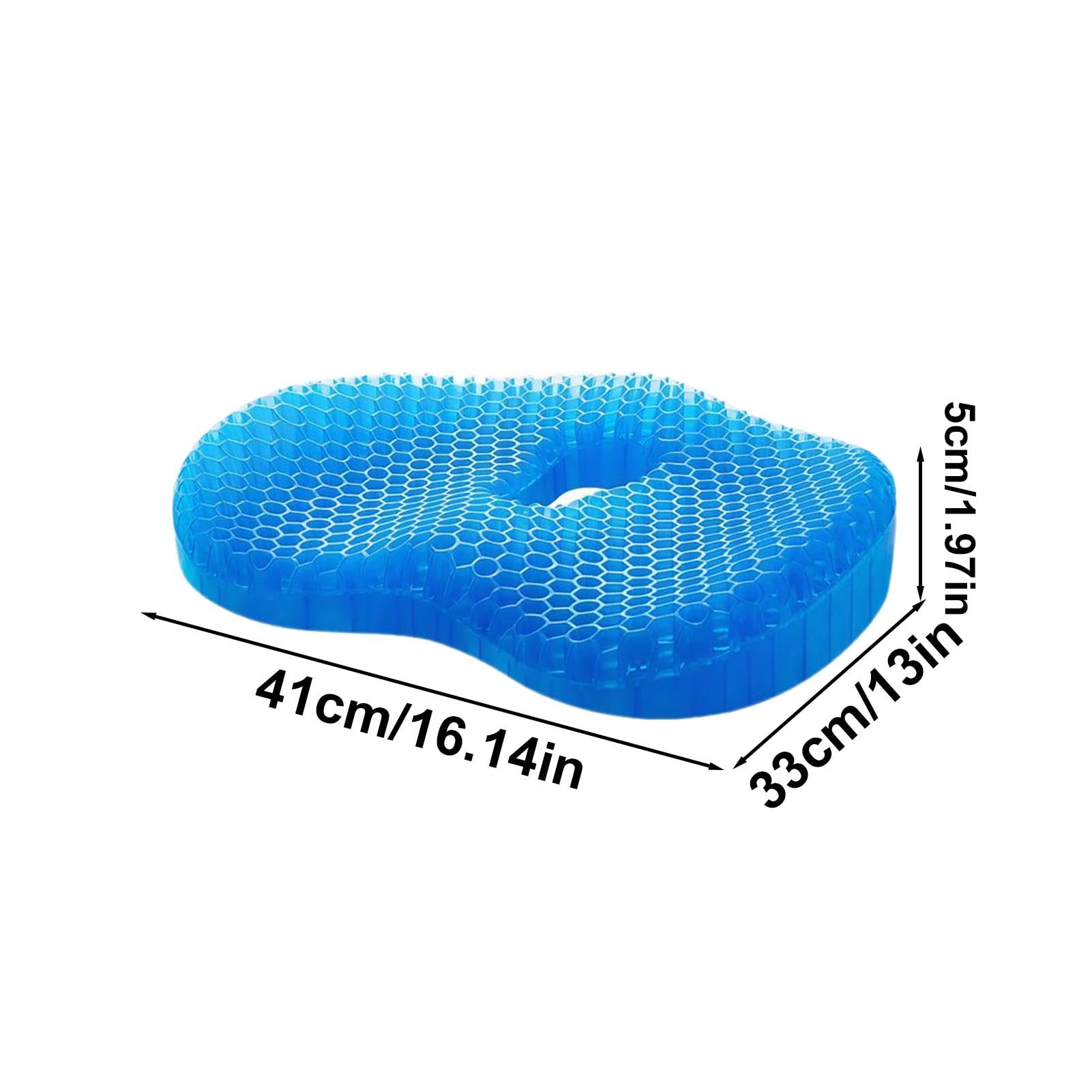 Cuscino per sedia in gel, comodo e morbido, multifunzionale, lavabile in lavatrice, ergonomico, per pesca, escursionismo, campeggio