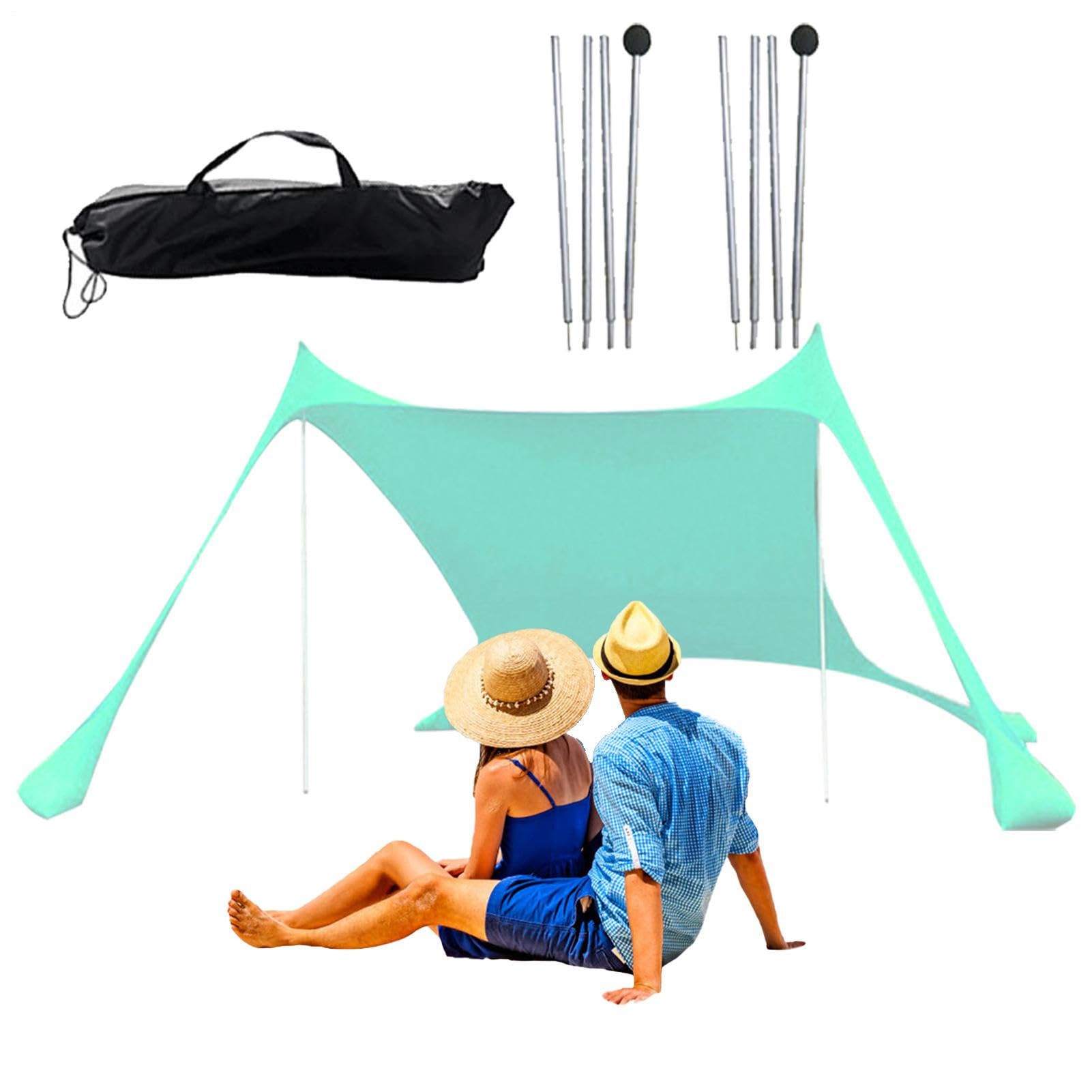 Tienda de campaña de Playa portátil, compacta y Plegable, Resistente al
