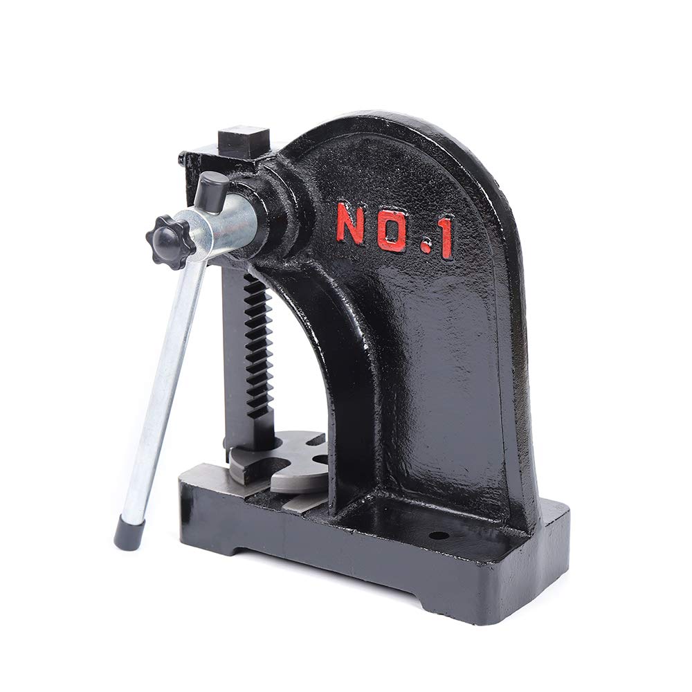 Buy 1 Ton Arbor Press, 298mm Manual Desktop Punch Press Machine Metal