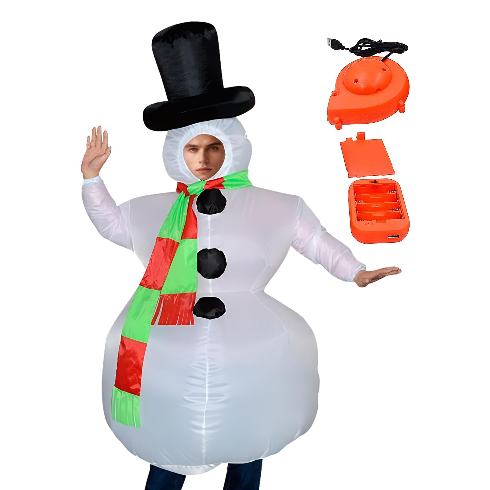 Costume Da Pupazzo Di Neve Gonfiabile Vestiti Gonfiabili Per Natale