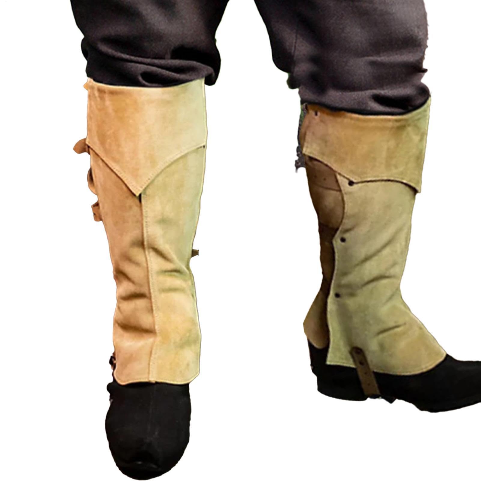 Couvre-bottes costume haut de gamme pour soirées gothiques et fantastiques