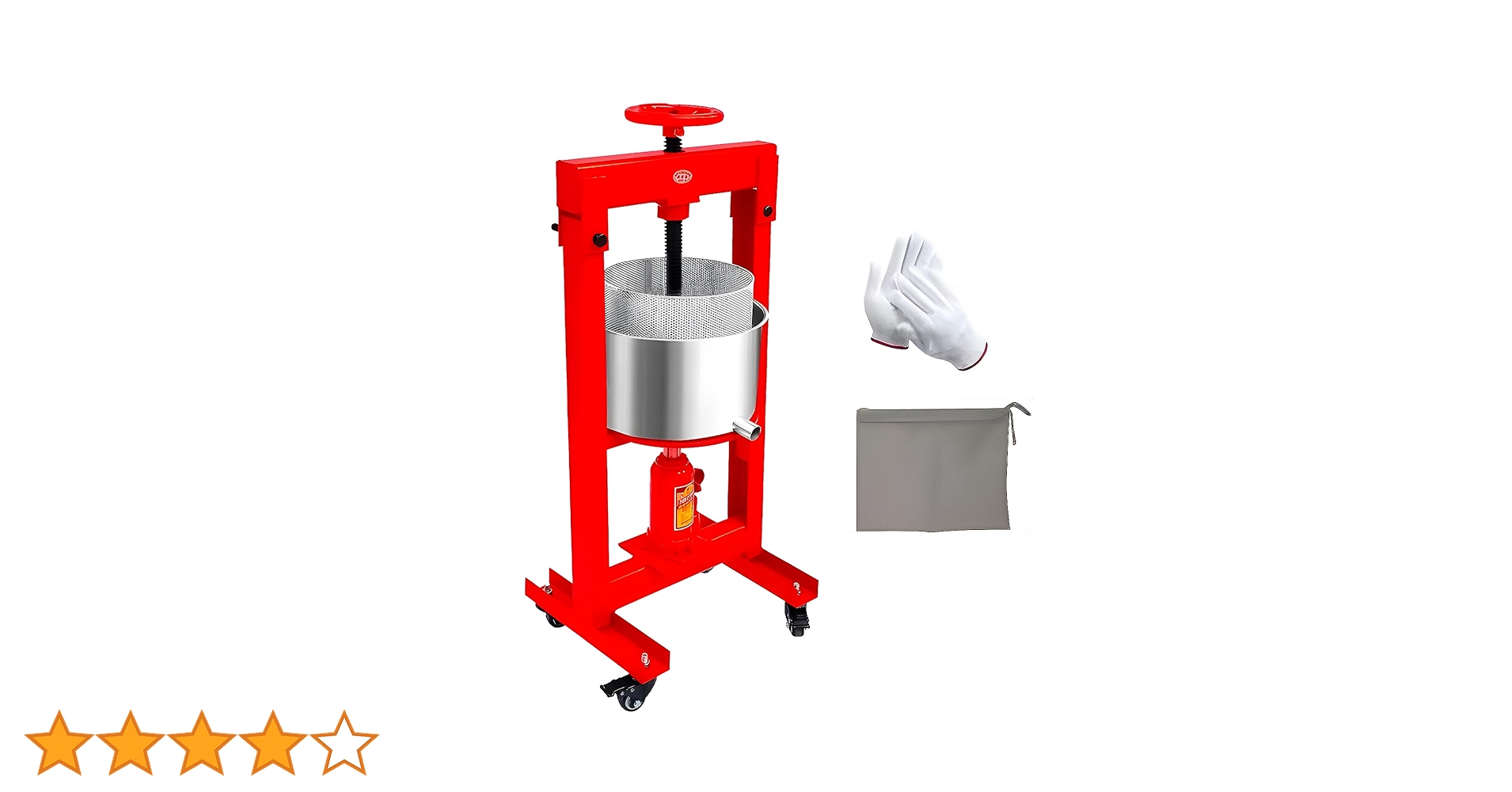 Amazon | CGOLDENWALL 油圧式 蜂蜜 分離器 蜂蜜圧搾機 304ステンレス鋼