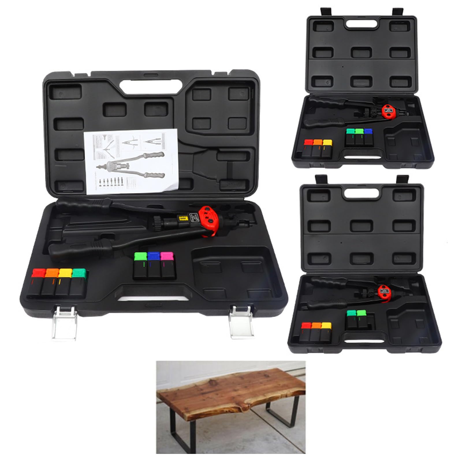 Efficient Rivet Nut Set With Nonslip Grip And Comprehensive Ranges Of Rivet Nut Included For Quick Secure Fastening