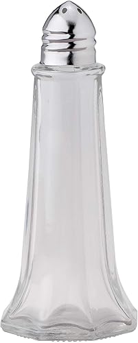 Salero o pimentero de cristal de estilo Torre Eiffel de 3.5 onzas disponible en Yaxa Colombia