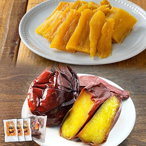 ファーム工房 焼き芋から作った干し芋と種子島産安納芋の冷凍焼き芋セット(合計1.6kg)