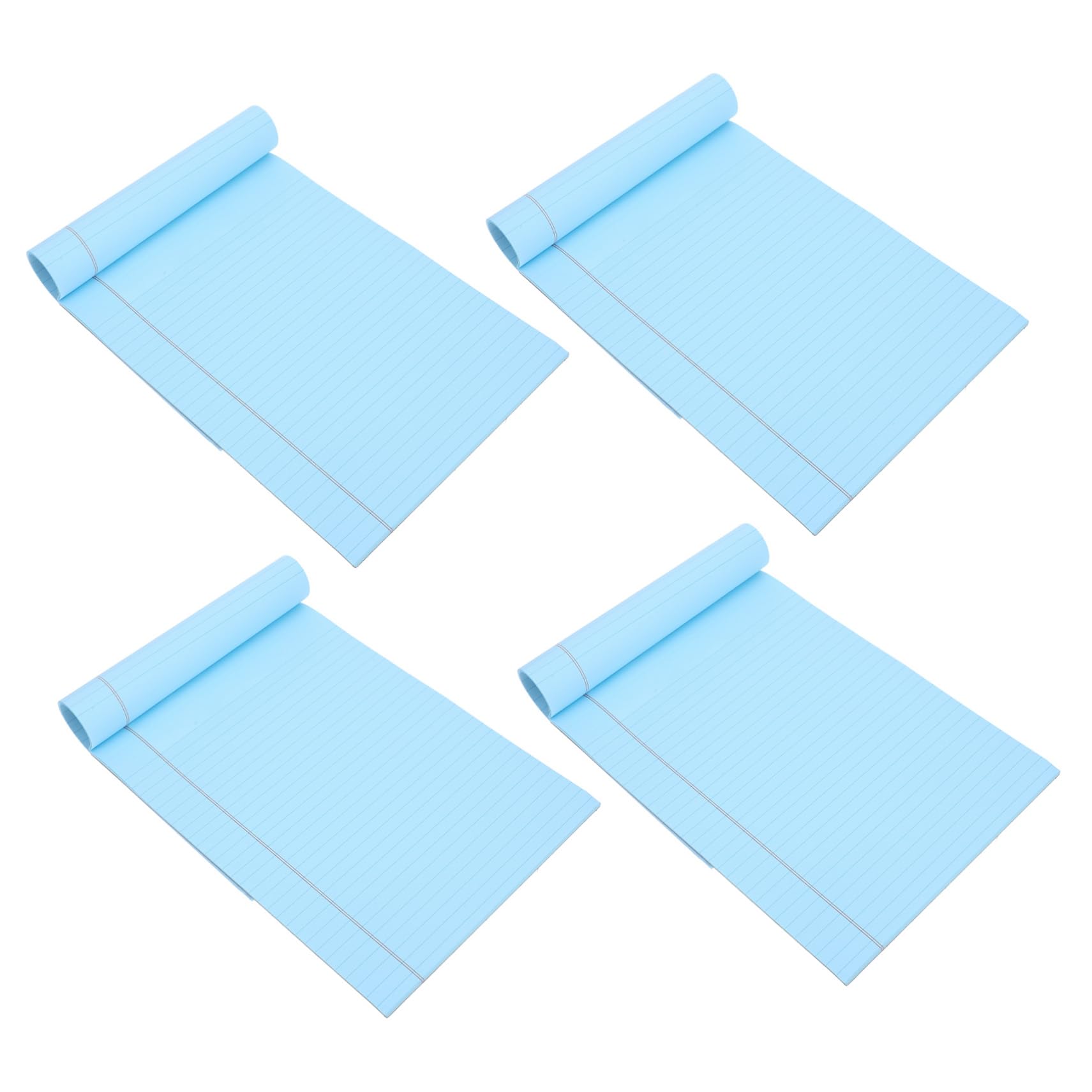 Ipetboom 4 Pièces Notes Déchirables Lignés Lot de Cahiers pour Bureau École Maison pour Prendre Notes Mémos
