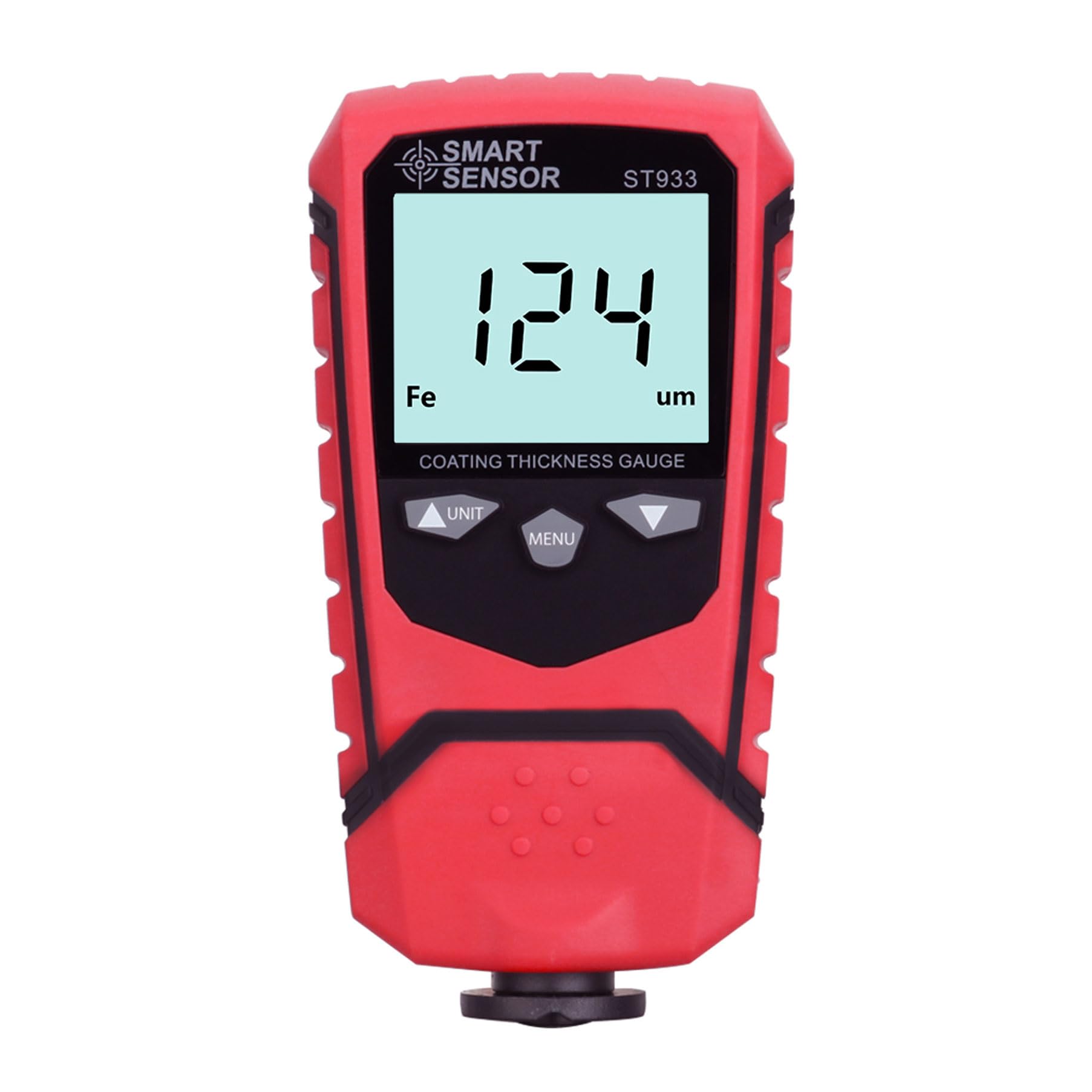 Medidor de espesor Medidor de espesor de revestimiento de pintura digital ST933 Medidor de espesor de pintura de 0-1700 μm