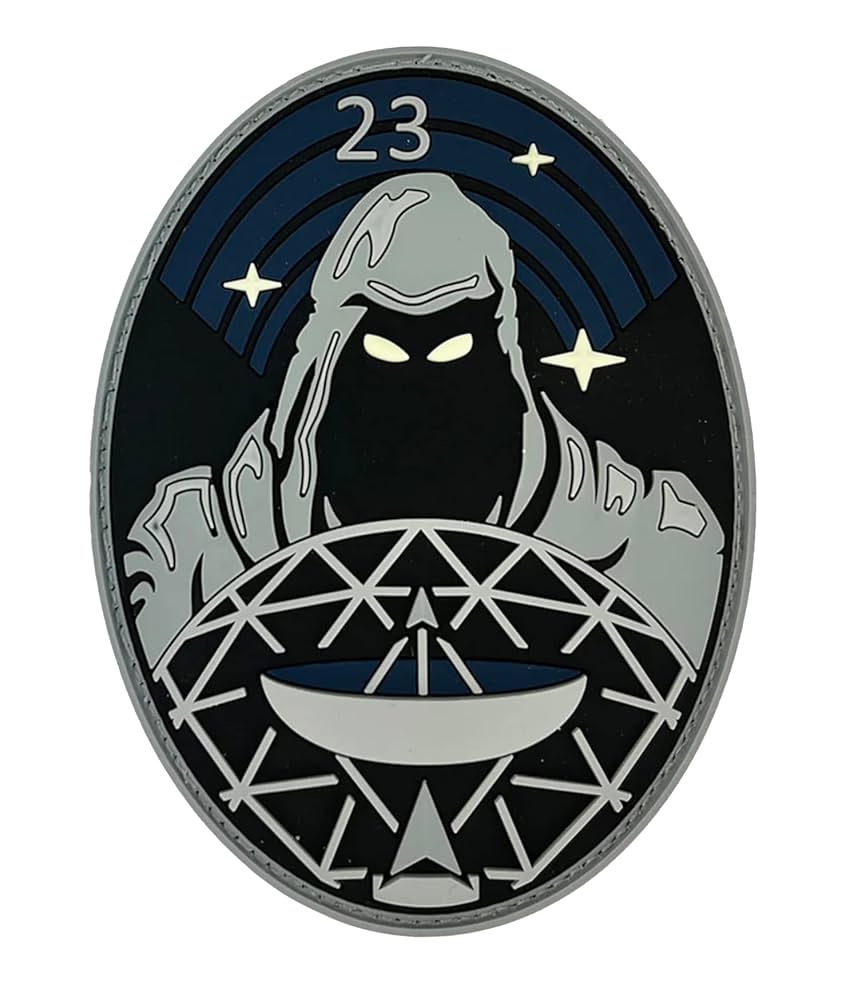 USAF 23d BS PVCパッチ Amazon.com: U.S. Space Force 23rd Space Operations Squadron