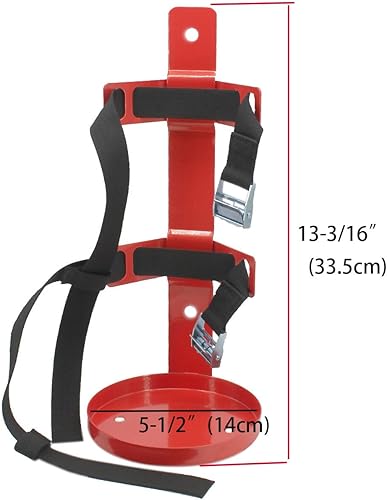 Miniatura 4 de Soporte para extintor de incendios, resistente, compatible con extintores de incendios de 5 libras