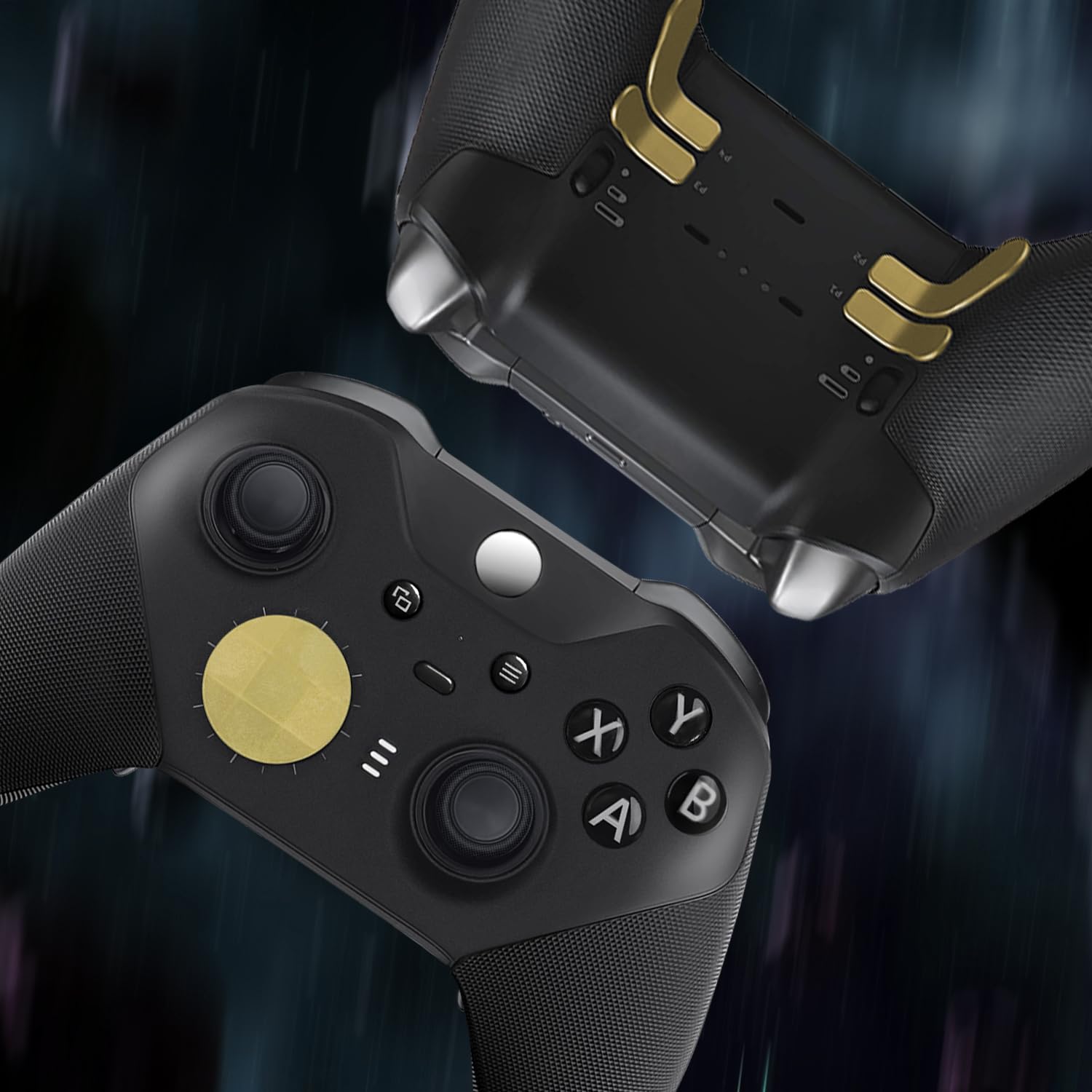 Mcbazel Levette Analogiche Analogici Metallici Thumbstick Magnetici, Trigger Palette Levette e Strumento di Regolazione per Xbox Elite Series 2 Controller