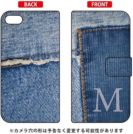 Flip Smartphone Case Photo Denim Initial M design by ARTWORK / for iPod touch (6th generation) ATC6TH-IJTC-401-MCN9