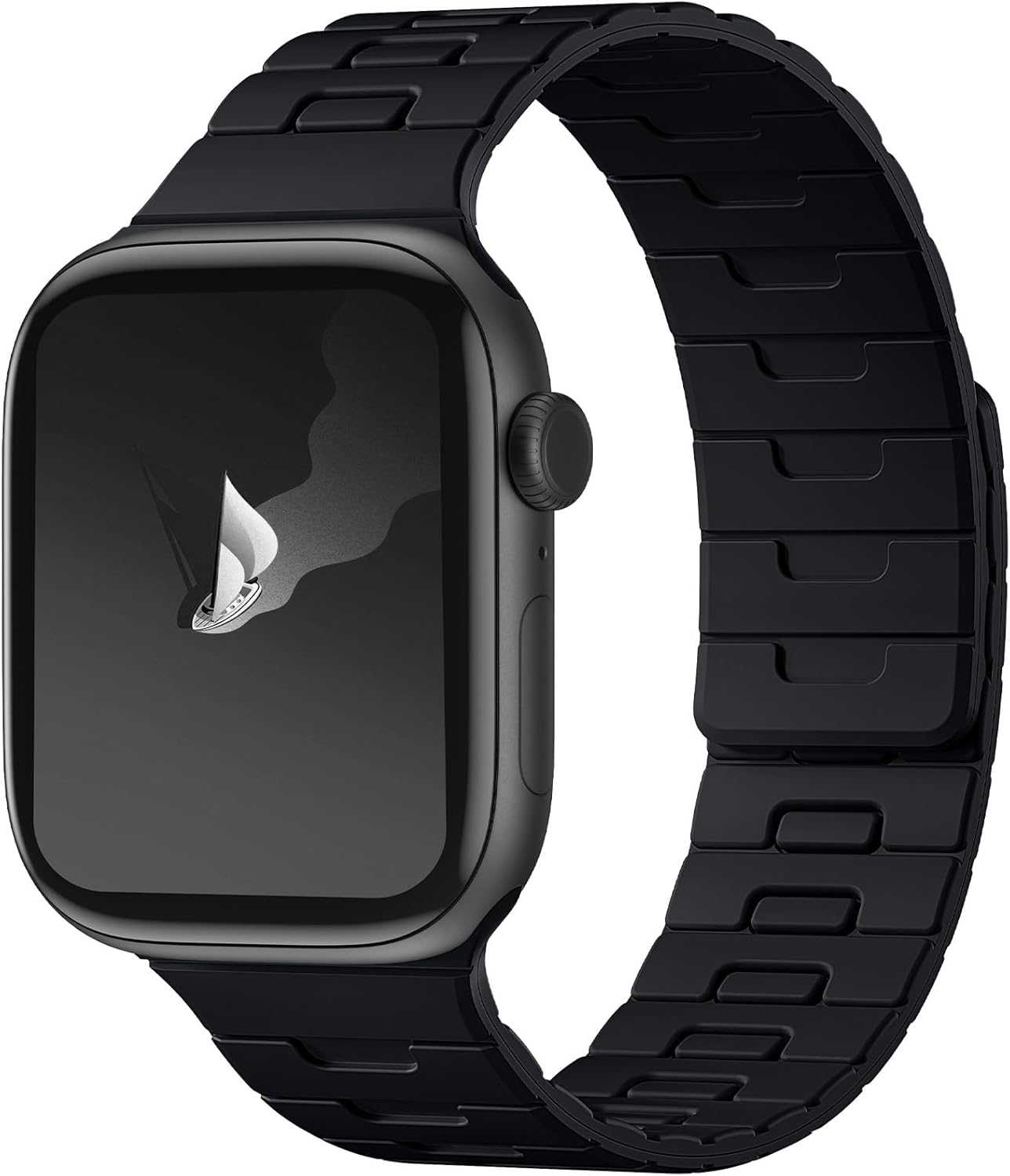 Bandletic Compatible with Apple Watch Bands for Men Women, Dual Sided Reversible Magnetic Silicone Sport Strap for iWatch 49mm(Ultra 3/2/1),46mm(11/10),45mm(9/8/7),44mm(SE3/SE2/SE/6/5/4),42mm(3/2/1)