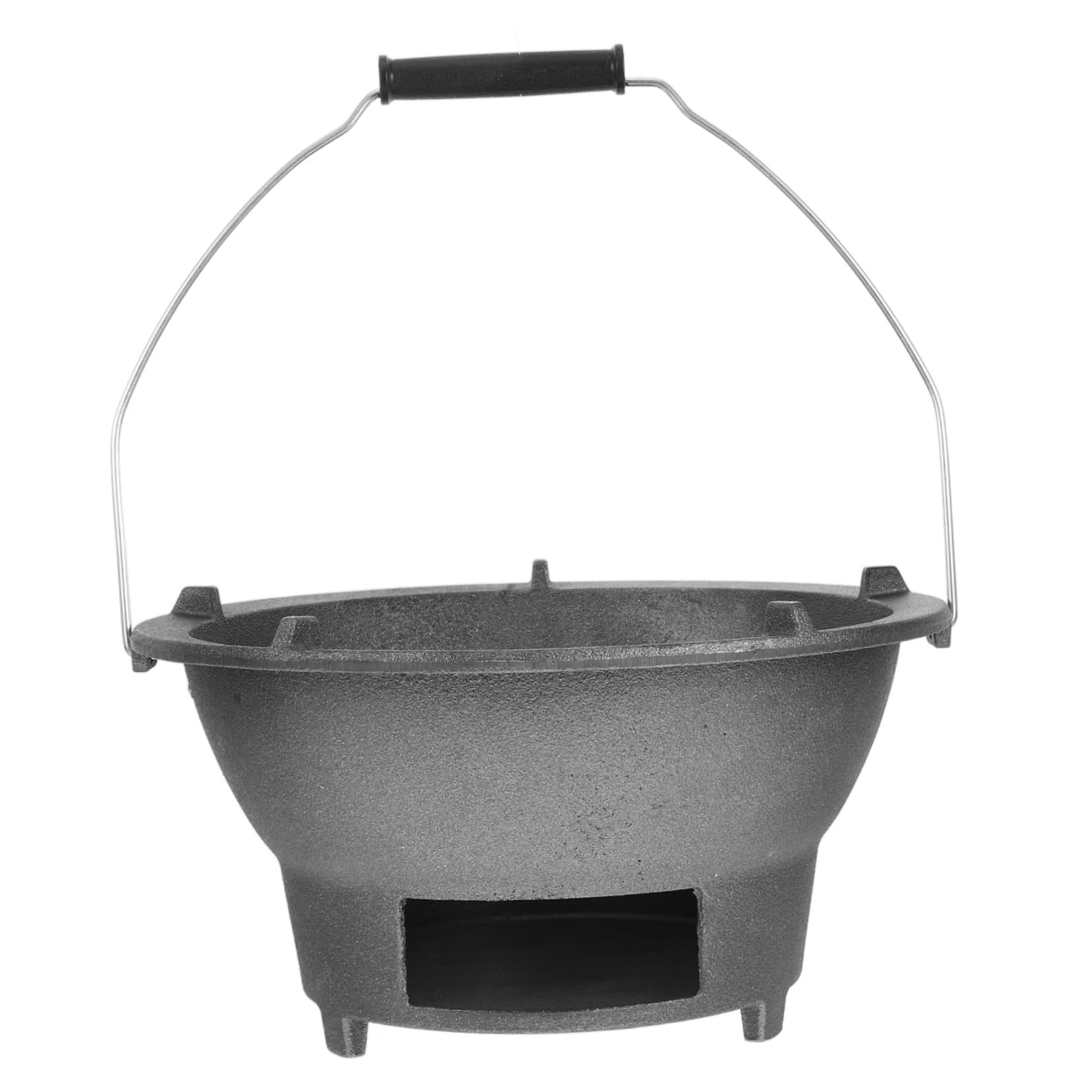 Happyyami Grill Stove Portatile Ghisa Per Bbq All Mini Barbecue Per Grigliate Per Resistente e Versatile Per