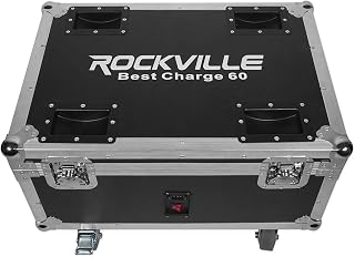 Rockville BEST CHARGE 60 Charging Travel Road Case For (6) BEST PAR 60 Lights Price In India