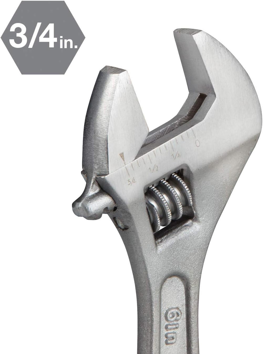 TEKTON 23002 6-Inch Adjustable Wrench