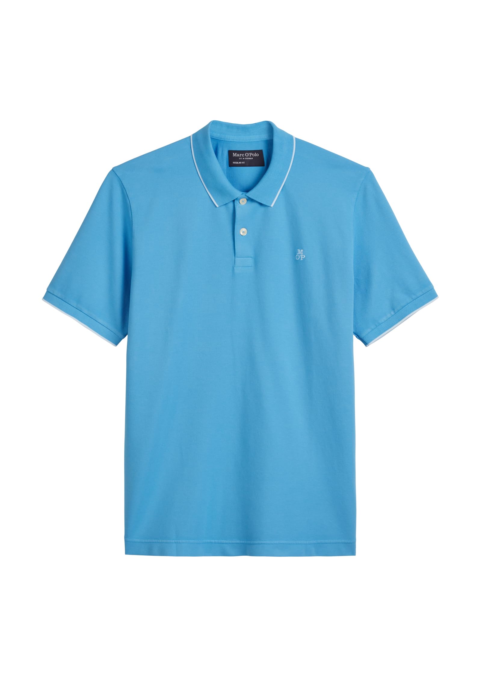 Marc O'Polo Herren Kurzarm-Poloshirt mit Stretch-Anteil Regular Fit