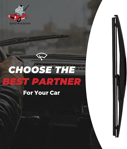 Miniatura 9 de Limpiaparabrisas trasero de 12 pulgadas, repuesto para Ford Fiesta 2018-2011 Focus 2018-2012Saab 9-3- 2011-2006 9-5- 2009-2006Saturn Astra 2009-2008