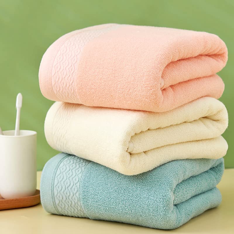 Grandes serviettes de bain 70x140 absorbantes et légères en microfibre