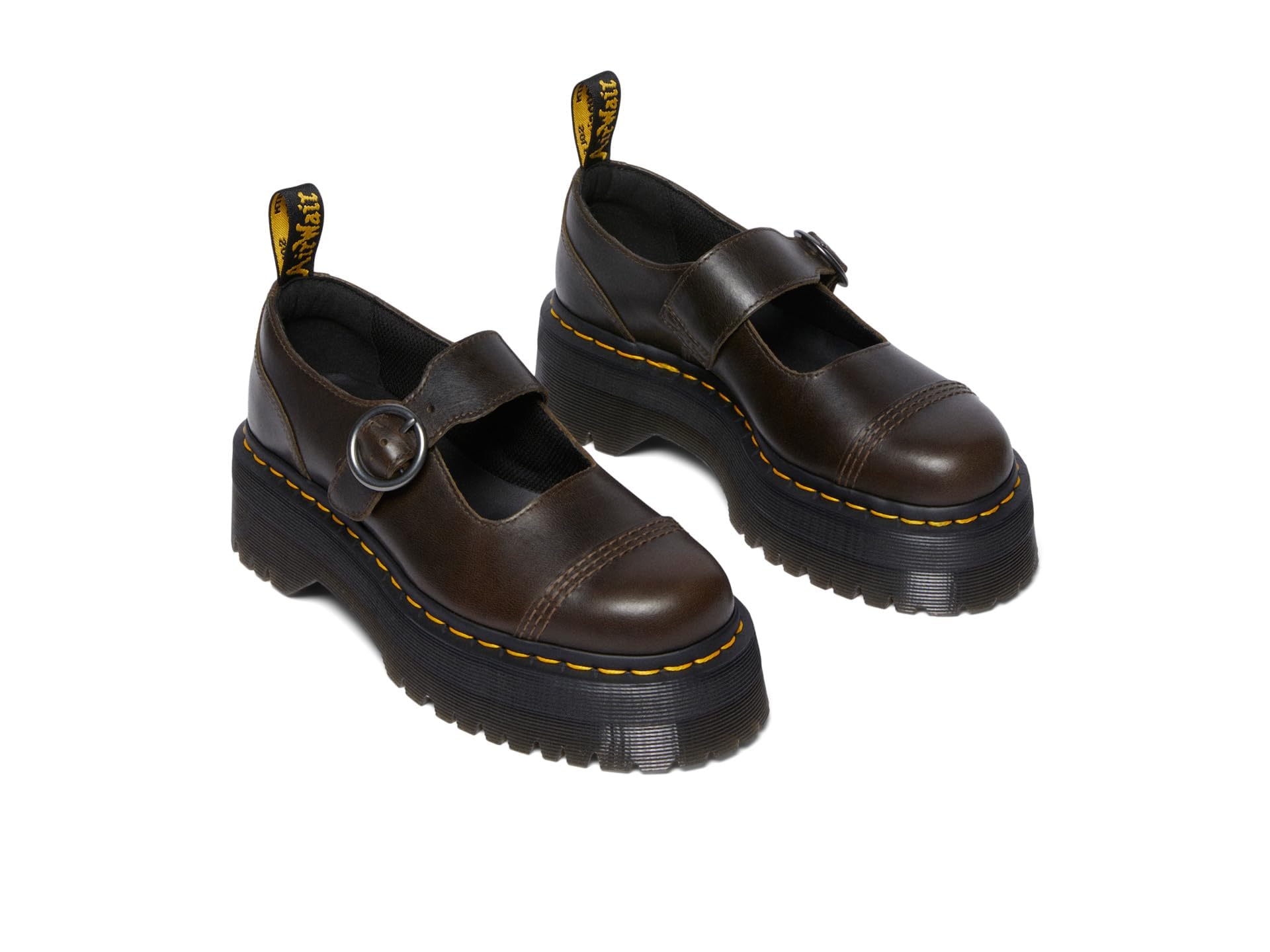 Dr Martens Womens Addina Leather Platform Shoes Desertcart INDIA