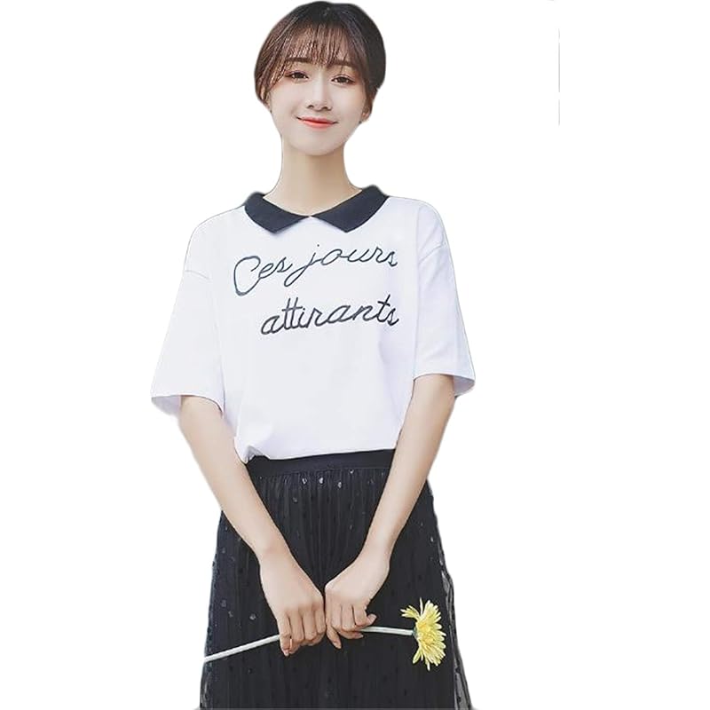 レディース ベンチ 収納付 ジャンーウェ ポロシャツ レディース 半袖 Tシャツ カジュアル 学生 ゴルフウェア ブラウス 上着 テニスウェア かわいい 学院風 ロゴプリント Wb7a1duskr Dinsos Cirebonkab Go Id