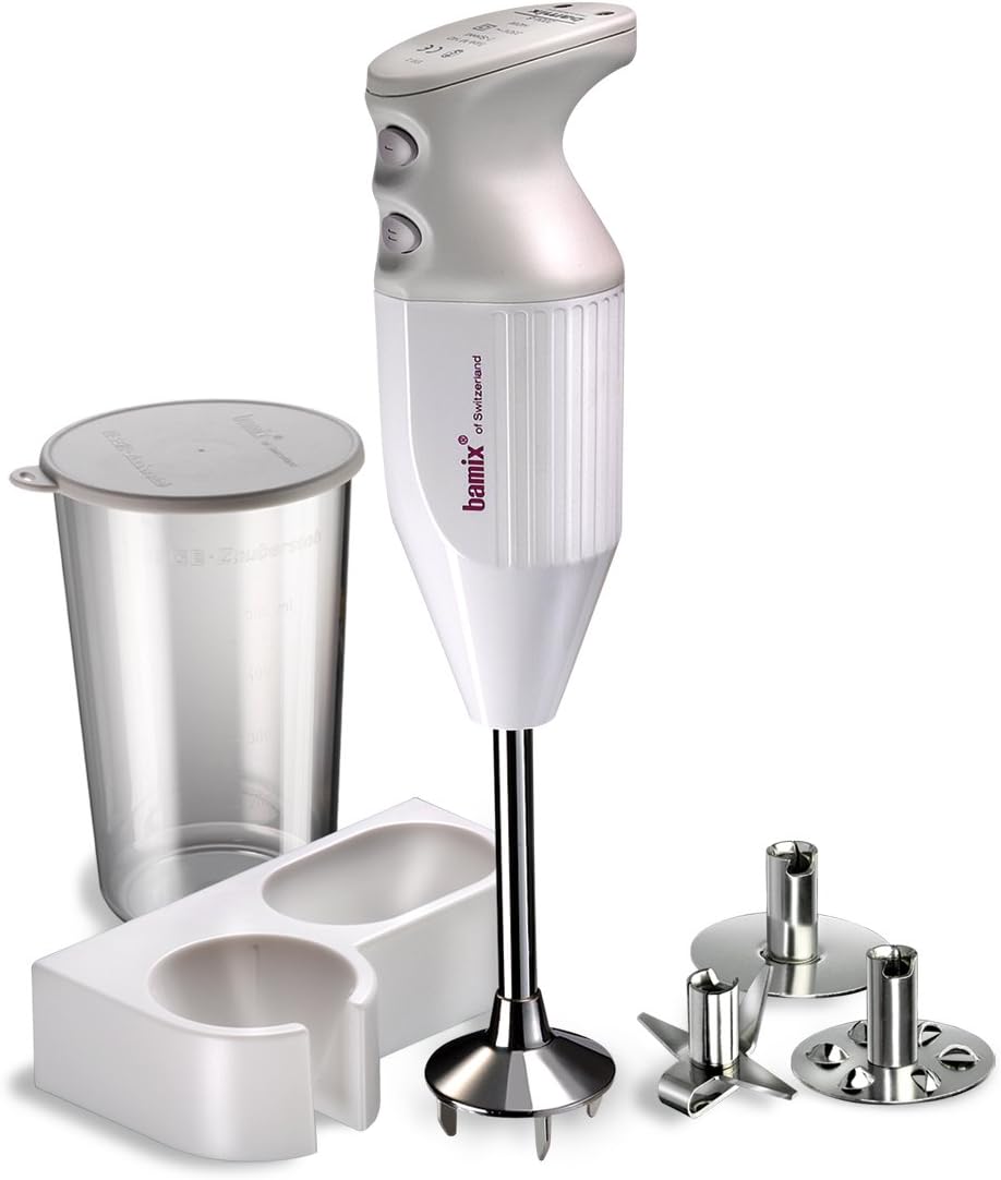 Bamix Mono Stick Blender 140W, 2 Speed, 20cm Immersion Hand Blender