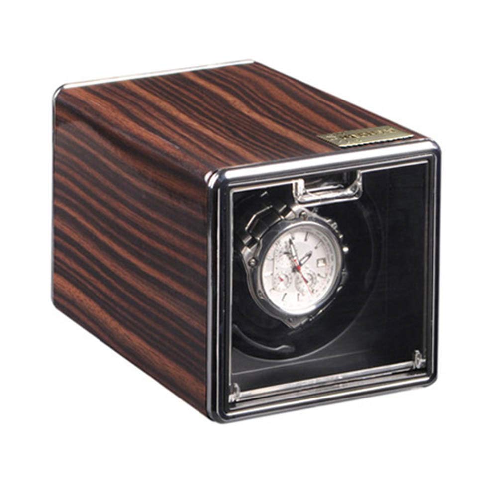 QUSYZD Watch Winder Watch Winder Ultra-Quiet Mechanical Watch Automatically Rotates The Winding Box High-End Watch Automatic Table Shaker Wooden Watch Box Watch Winder,E-A