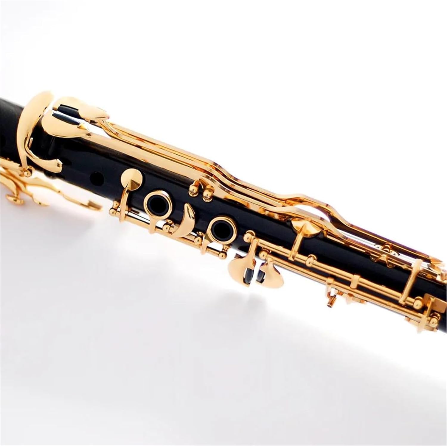 Practical Clarinet Gold plated 18 key Ebony G key Clarinet
