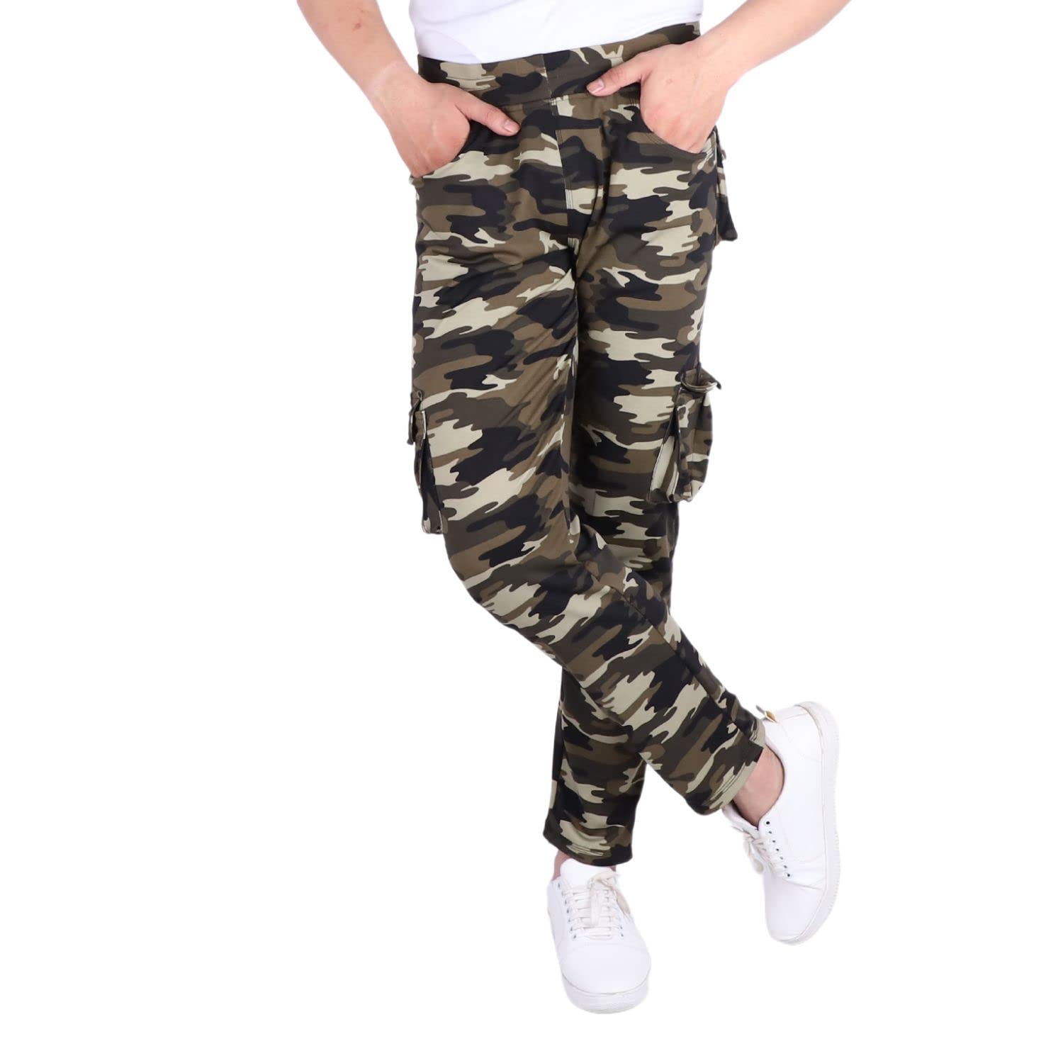 Dry-Fit Military Camouflage Men Six Pocket Trackpant,Joggers,Sports Gym Pant | Multi Colors-picture-33