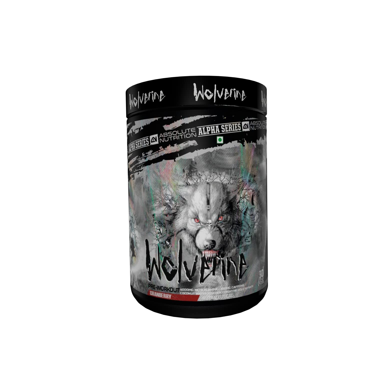 Absolute Nutrition’s Wolverine Pre workout 450gm (Cranberry) 30 Servings, Explosive Workout, 300mg Caffeine,6000mg Beta Alanine, Increased Energy, Elevated focus & Reduces Fatigue (B0BD8GWH35) Amazon Price History, Amazon Price Tracker