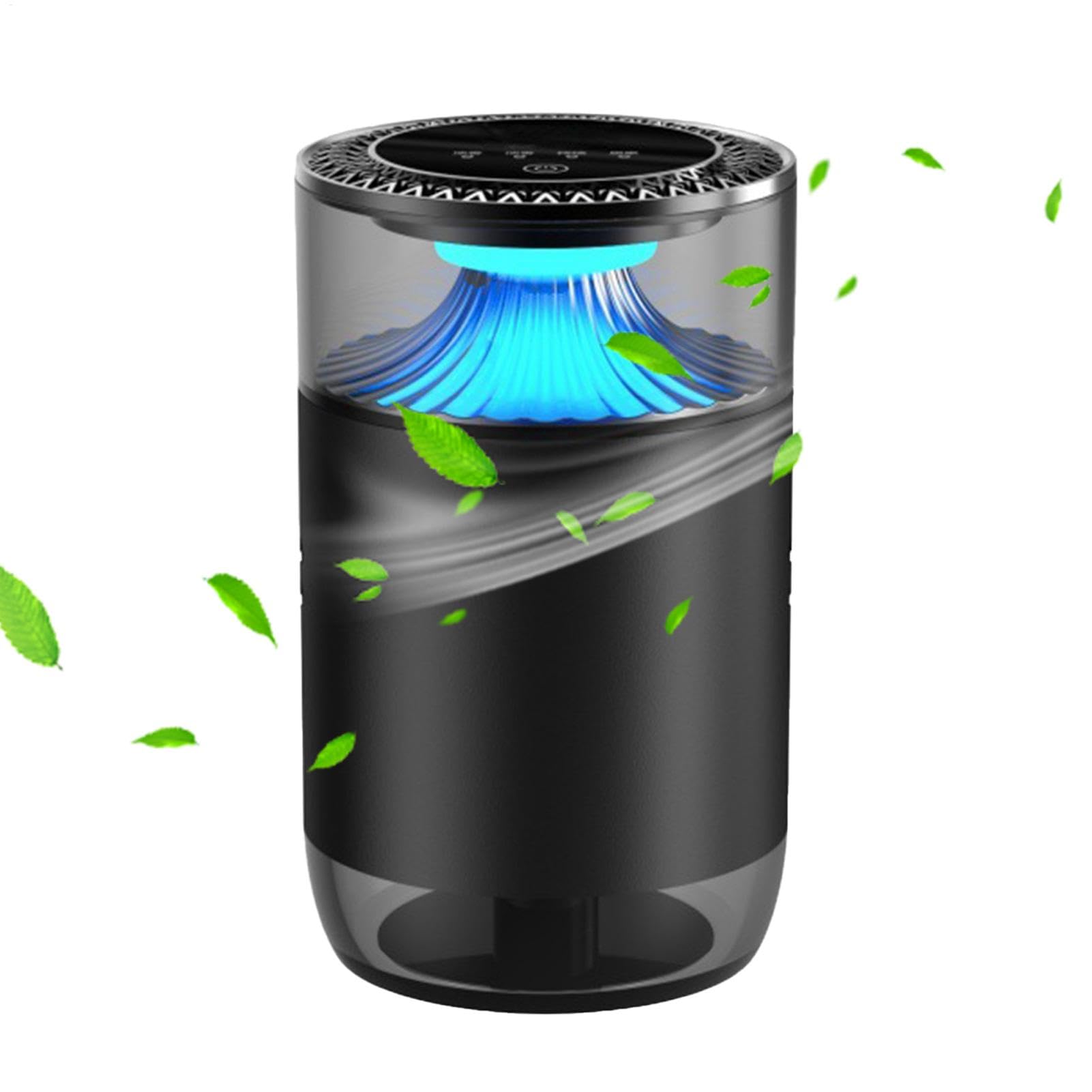 LED Cloud Mist Car Diffuser, Alloy & PC Material, 4.5x2.7in, 10W Type-C Rechargeable, 800mAh Battery, Auto Aromatherapy Freshener For RVs, Trucks, Sedans, Natural Fragrance