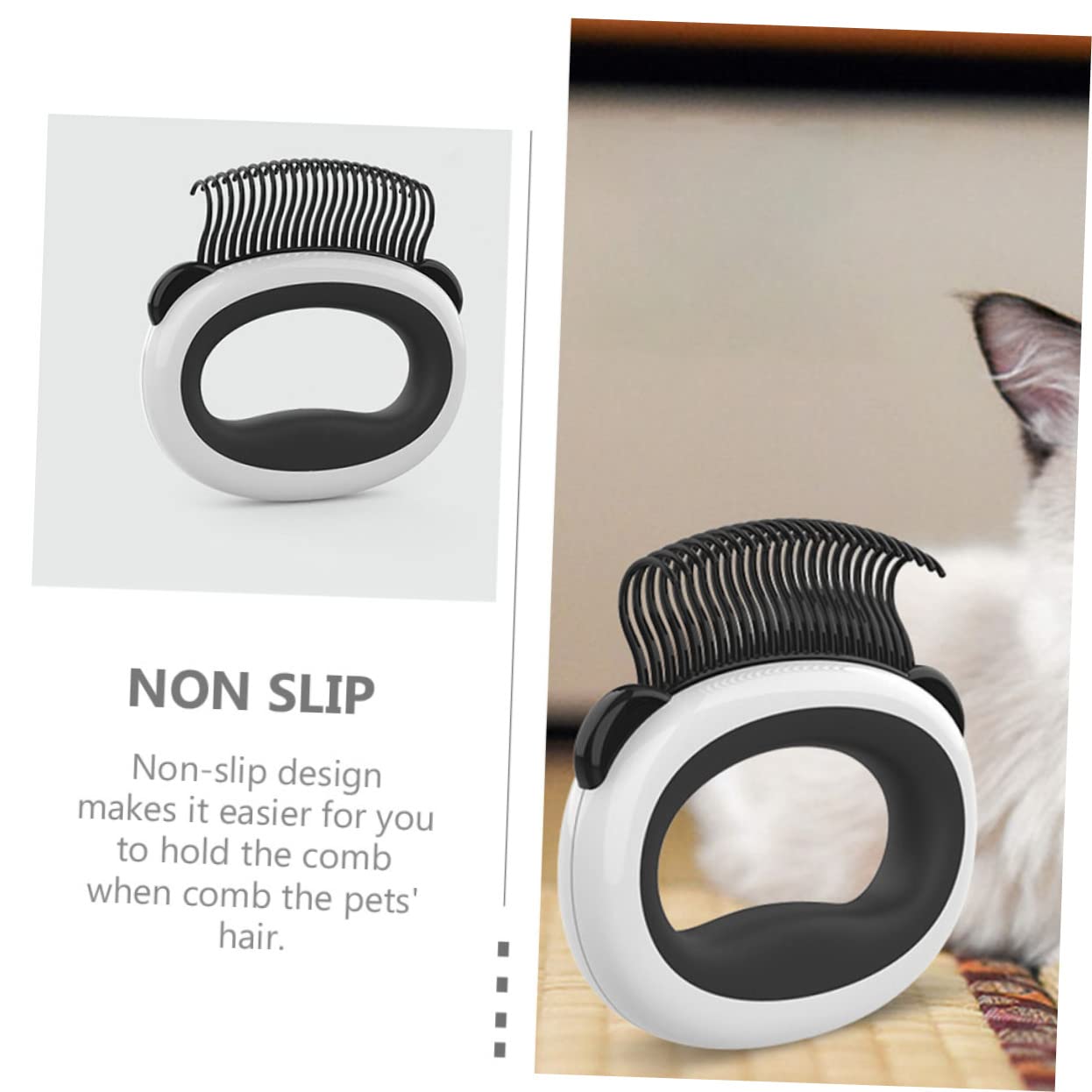 DOITOOL 5stücke Katzenkamm Für Sanfte Fellpflege Ergonomisches Design Entfilzungskamm Für Katzen Und Hunde Zur Entfernung Von Losem Haar Und Verfilzungen Für Glückliche Haustiere Und